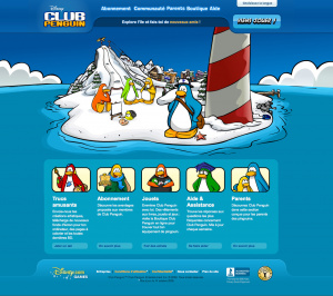 Club Penguin désormais en français