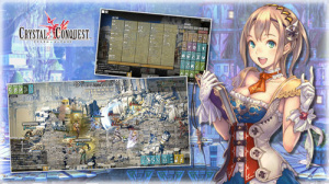 Square annonce Crystal Conquest, un jeu web