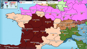 eRepublik : la France attaquée, Paris en danger, l'Auvergne espagnole !