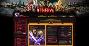 Etherya : un MMORPG jouable par navigateur