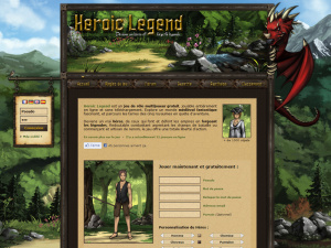 Heroic Legend : Un jeu de rôle gratuit sur navigateur