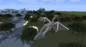 Minecraft : Le dragon en images
