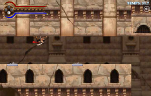 Prince of Persia : Les Sables Oubliés, le jeu flash