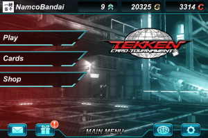 Un jeu de cartes Tekken