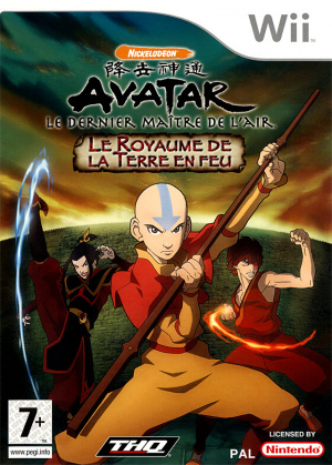 Avatar : Le Dernier Maître de l'Air : Le Royaume de la Terre en Feu sur Wii