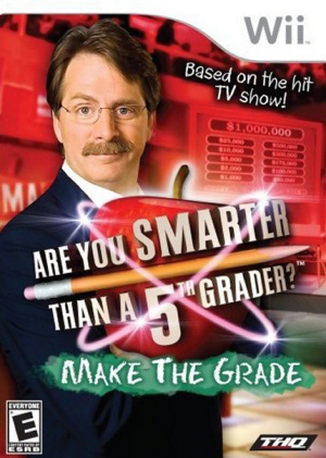 Are you Smarter than a 5th Grader ? Make the Grade sur Wii