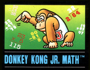 Donkey Kong Jr. Math sur Wii