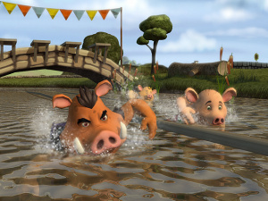 Un party-game cochon pour la Wii