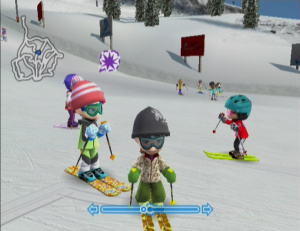 Family Ski 2 entre en piste