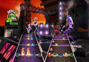 L'accessoire secret de Guitar Hero World Tour est...