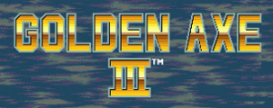 Golden Axe III sur Wii