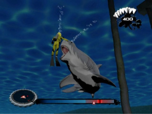 JAWS Ultimate Predator sort de l'eau