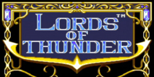 Lords of Thunder sur Wii