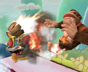 Images : Super Smash Bros Brawl : Roi Dadidou en action