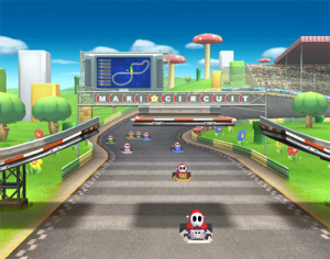 Images : Super Smash Bros Brawl : gare aux karts