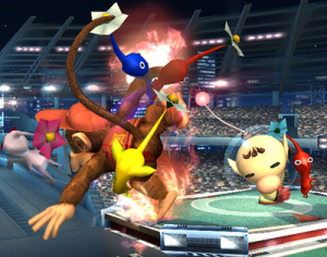 Images : Super Smash Bros Brawl : les coups d'Olimar
