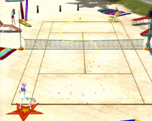 Avalanche d'images de Sega Superstars Tennis
