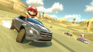 Une Mercedes dans Mario Kart 8
