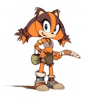 Un nouveau personnage dans Sonic Boom