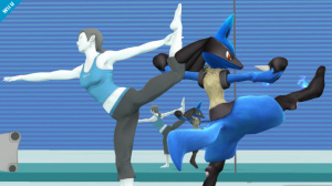 Lucario dans Super Smash Bros Wii U et 3DS