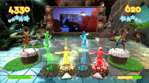 Dance Paradise sur Kinect