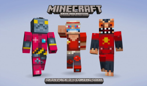 Minecraft 360 : Le 3ème pack de skins en images