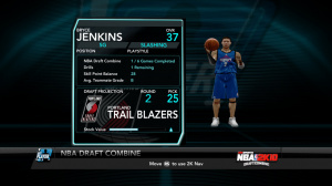2K Sports annonce NBA 2K10 : Draft Combine
