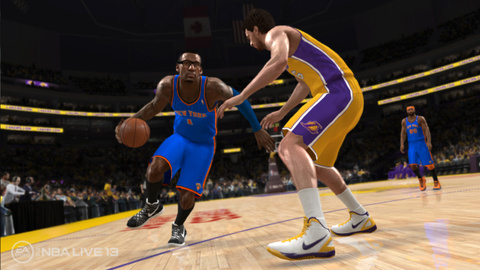 E3 2012 : Premières images de NBA Live 2013