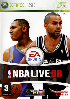 NBA Live 08 sur 360