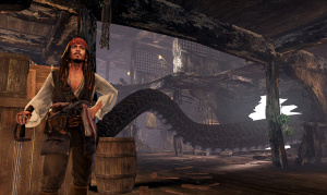 Image : Jack Sparrow fait le beau