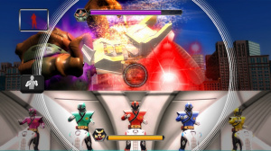 Images de Power Rangers Super Samurai sur Kinect