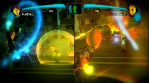 PowerUp Heroes : les avatars se battent avec Kinect