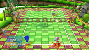 Avalanche d'images de Sega Superstars Tennis