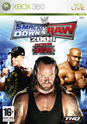 WWE Smackdown vs Raw 2008 sur 360