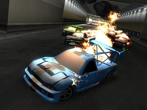 Crash 'n' Burn en six images