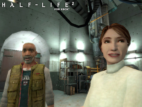 Half-Life 2 straffe sur Xbox