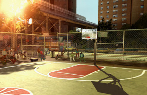 NBA Street V3 dans le cerceau