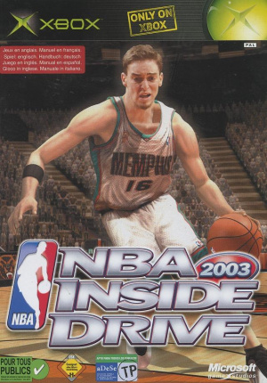 NBA Inside Drive 2003 sur Xbox