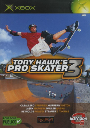 Tony Hawk's Pro Skater 3 sur Xbox