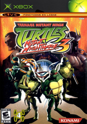 Teenage Mutant Ninja Turtles 3 : Mutant Nightmare sur Xbox