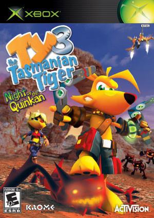 Ty : Le Tigre de Tasmanie 3 sur Xbox