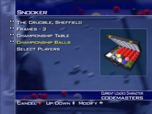 La cuvée 2004 de World Championship Snooker
