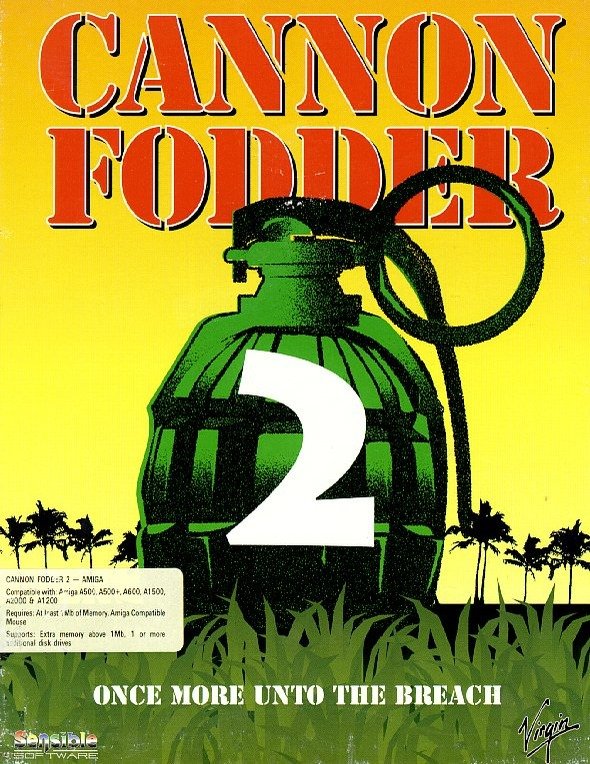 Manuel De Jeu Amiga - Cannon Fodder 2 - Occasion