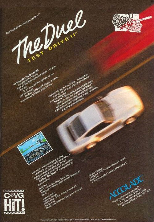 Fiche du jeu Test Drive II - The Duel sur Nintendo Super NES - Le Musee