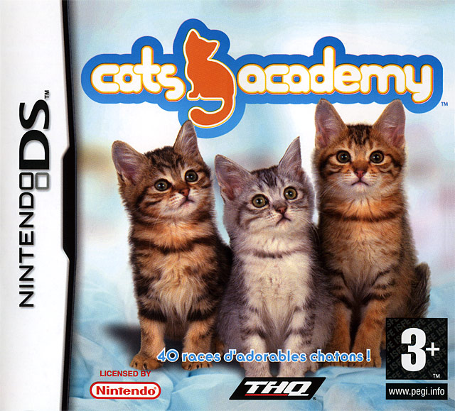 Nintendo cat. Cat ds23. Cat ds22. Medical Cat Academy game.