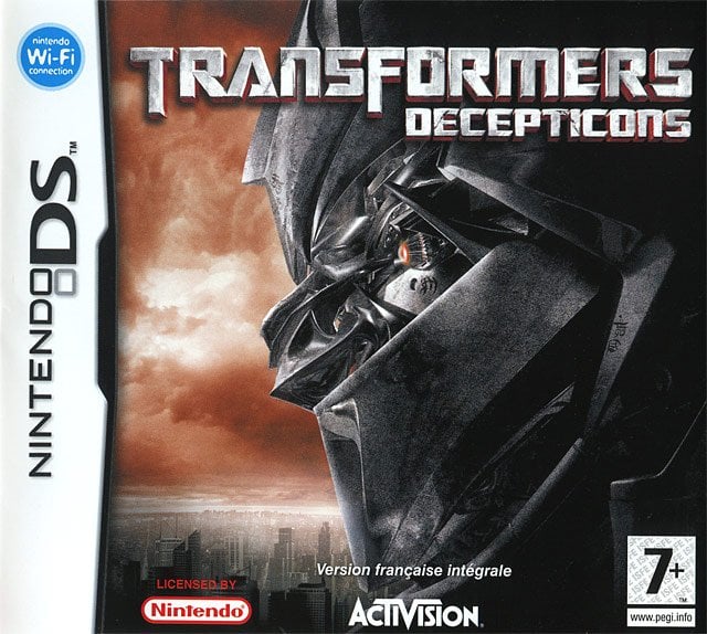 Transformers Decepticons sur Nintendo DS