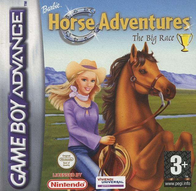 The Big Race Advance Game Boy Advance GBA:Horse Adventures TOP & 1ERE EDITION Fr 