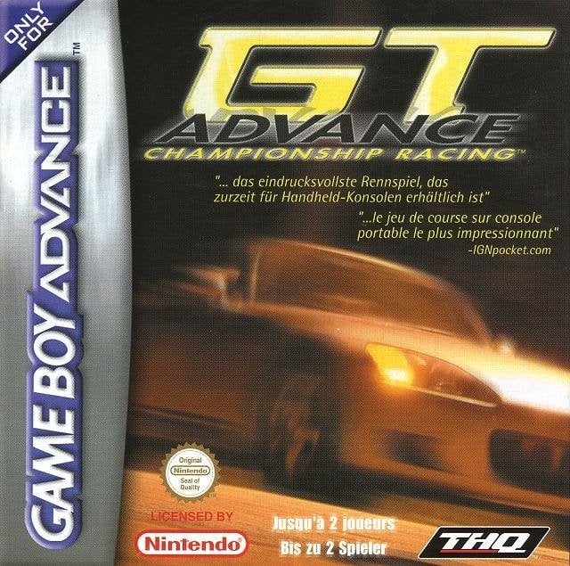 GT Advance Championship Racing sur Gameboy Advance