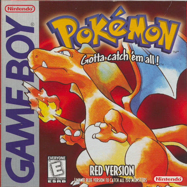 Pokémon Version Rouge sur Gameboy 