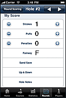 Une application iPhone pour nous les golfeurs Une application iPhone pour nous les golfeurs